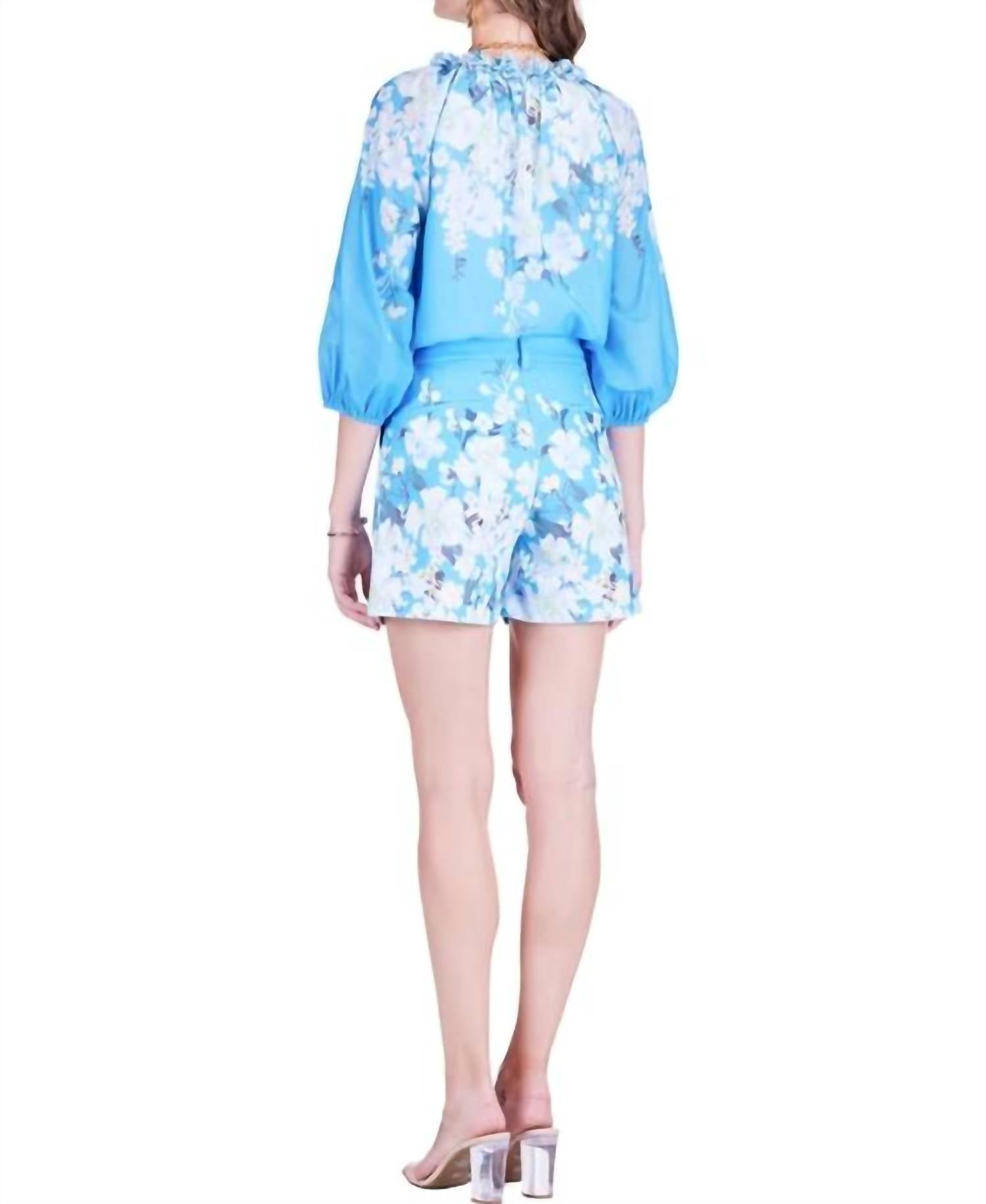 Jade - Front Pleated Short