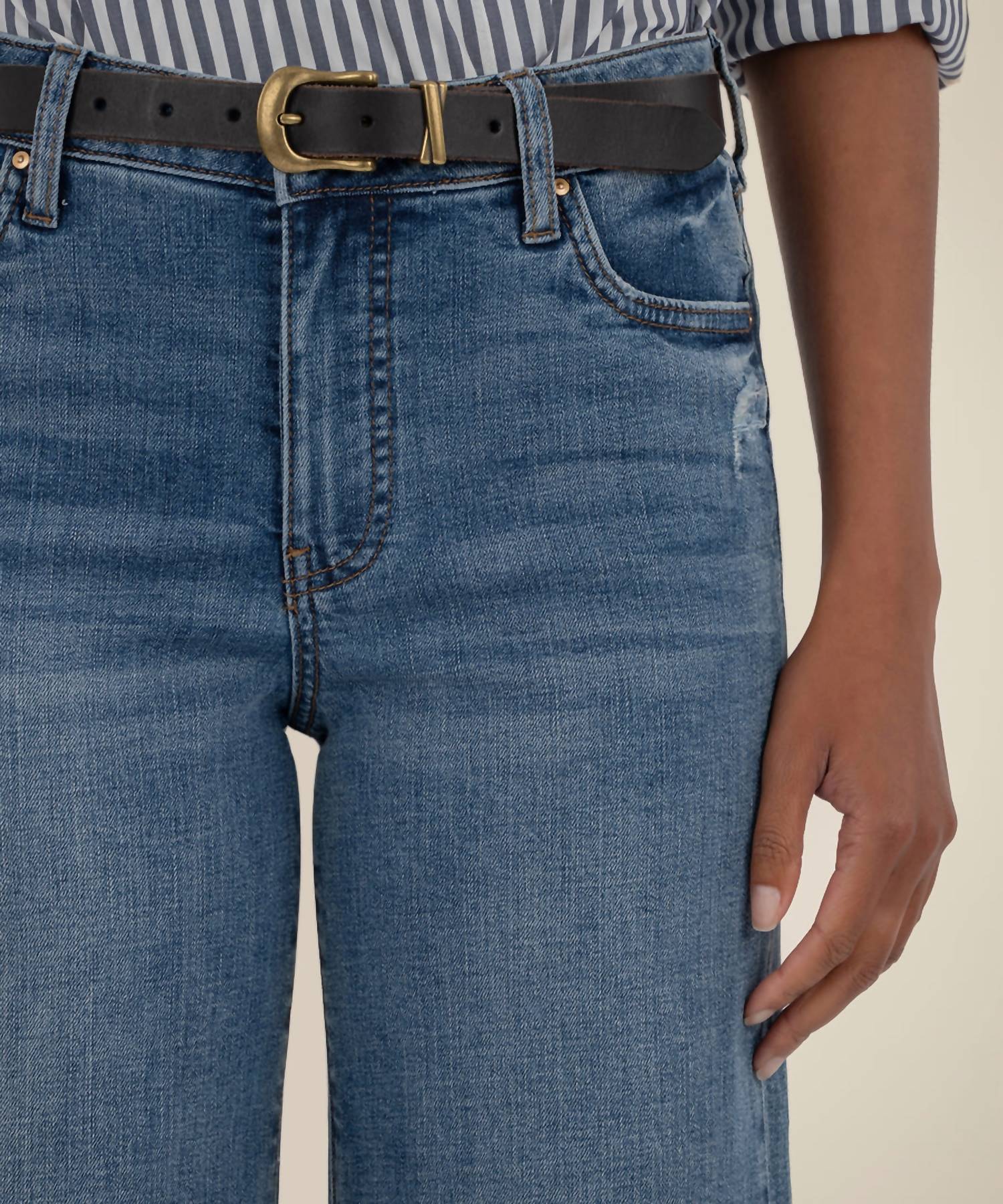 Kut From The Kloth - Meg High Rise Fab Ab Wide Leg Jeans