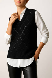 J'Envie/Eli - Chelsea Velvet Vest
