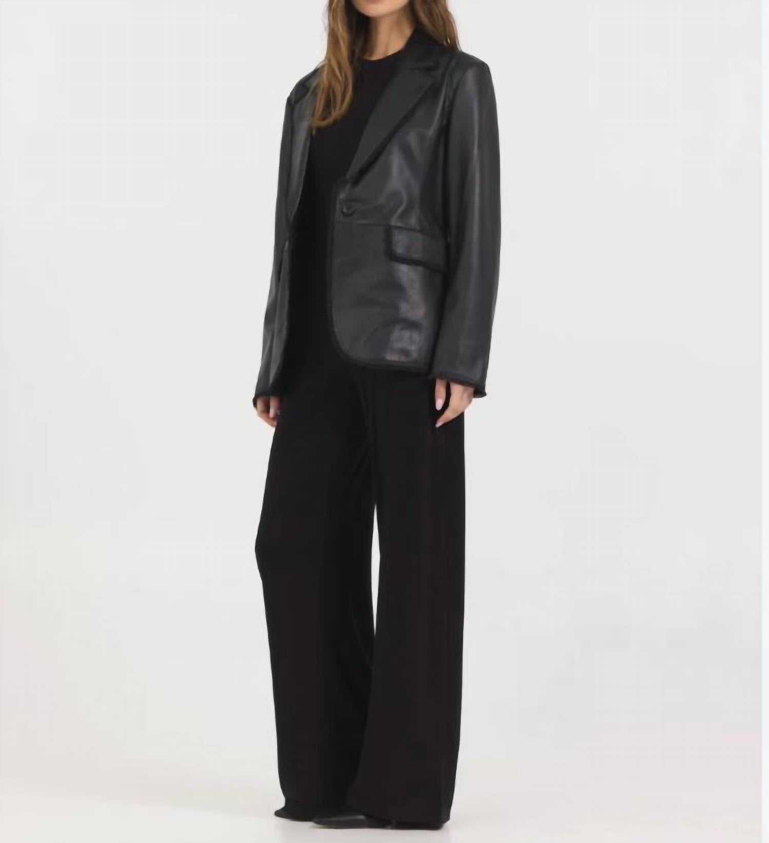 Jakett - Marcella Fringe Trim Blazer Jacket