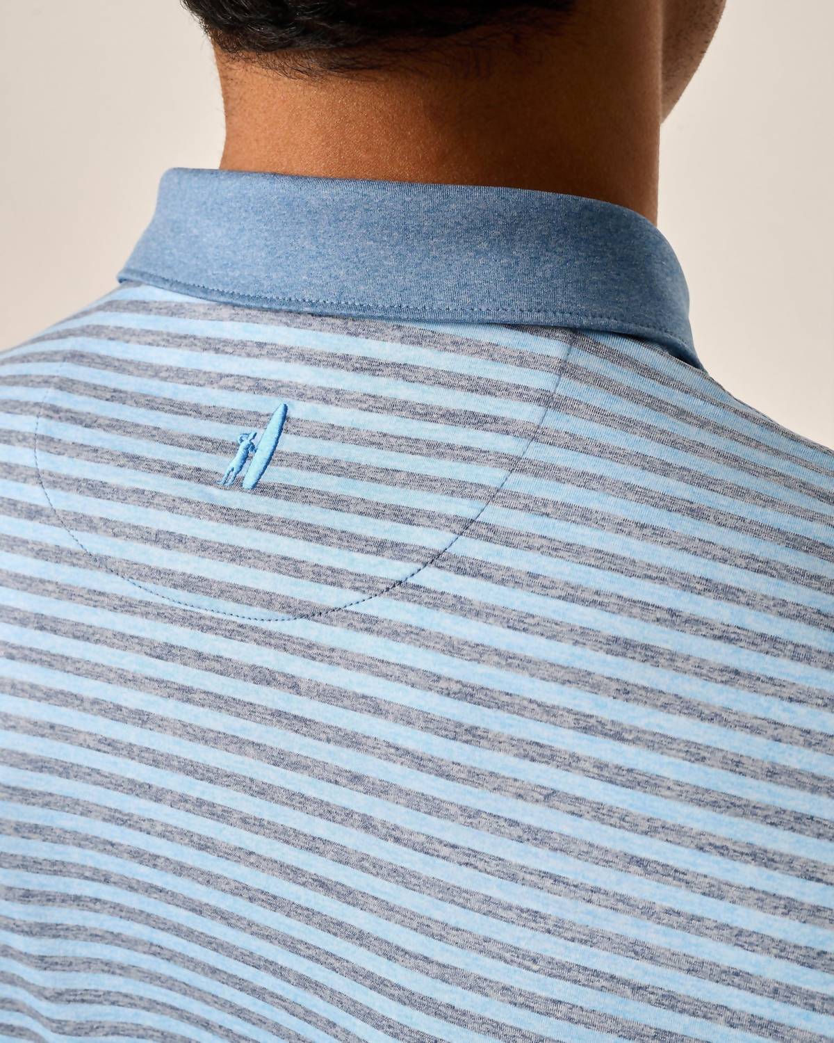 Johnnie-O - Performance Jersey Polo - Gibbons Stripe