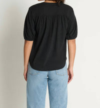 Nation Ltd - Edie Shirred Shoulder Top