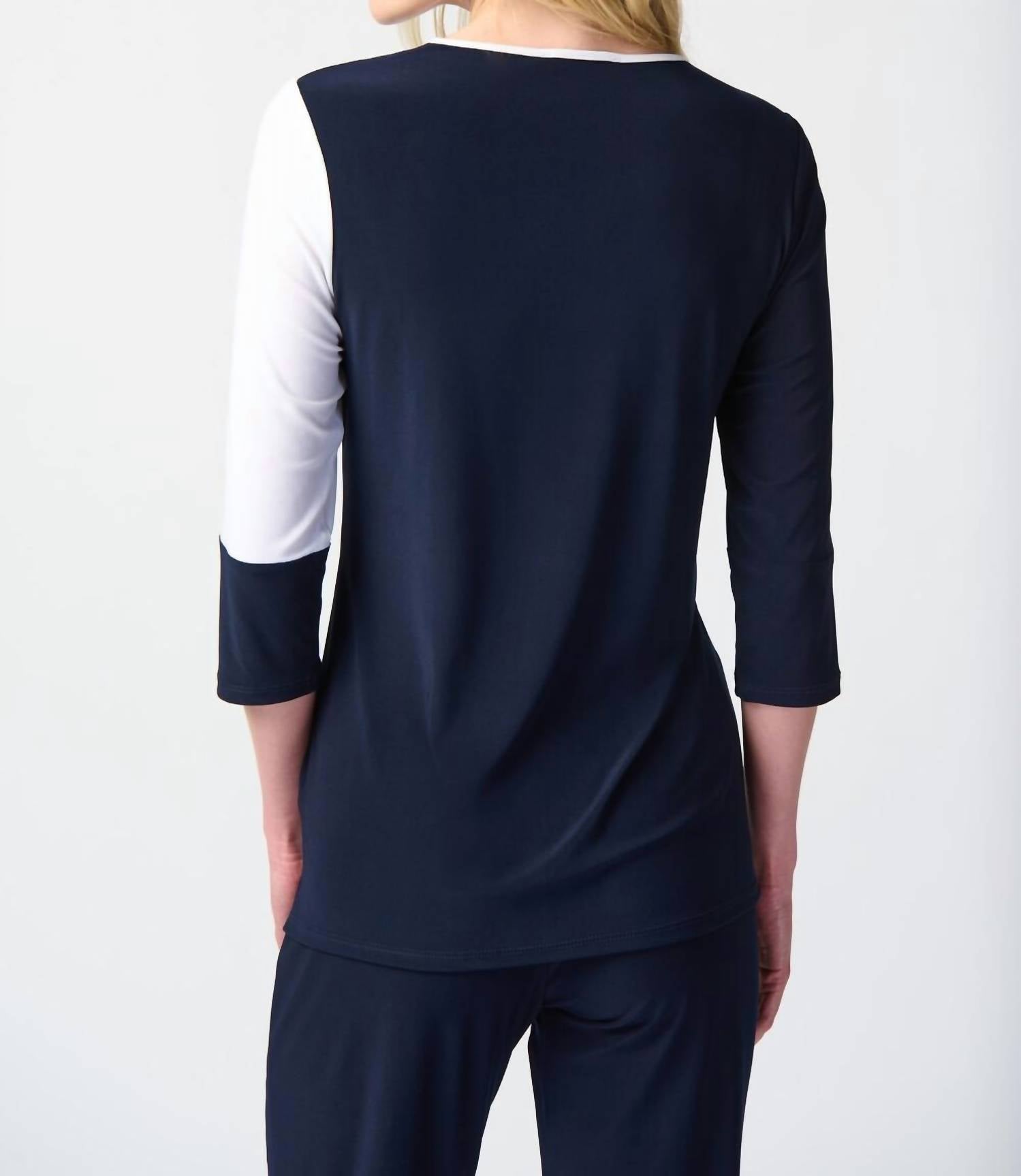 Joseph Ribkoff - Casual Crew Neck Pullover