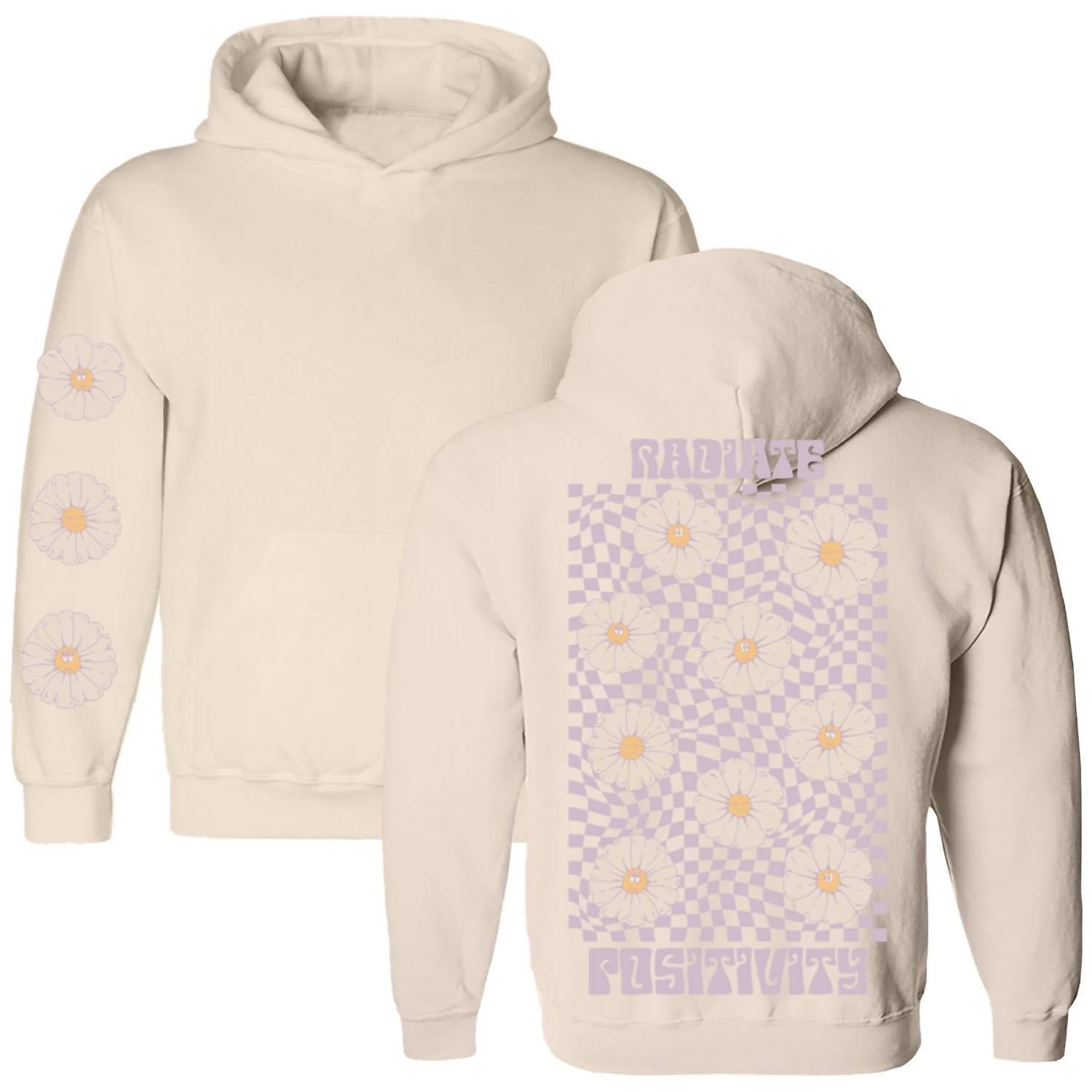 Tiny Whales - Girls' Positivity Hoodie