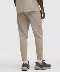 lululemon Men's Pace Breaker Pant in warm ash grey - men's pants - detail view