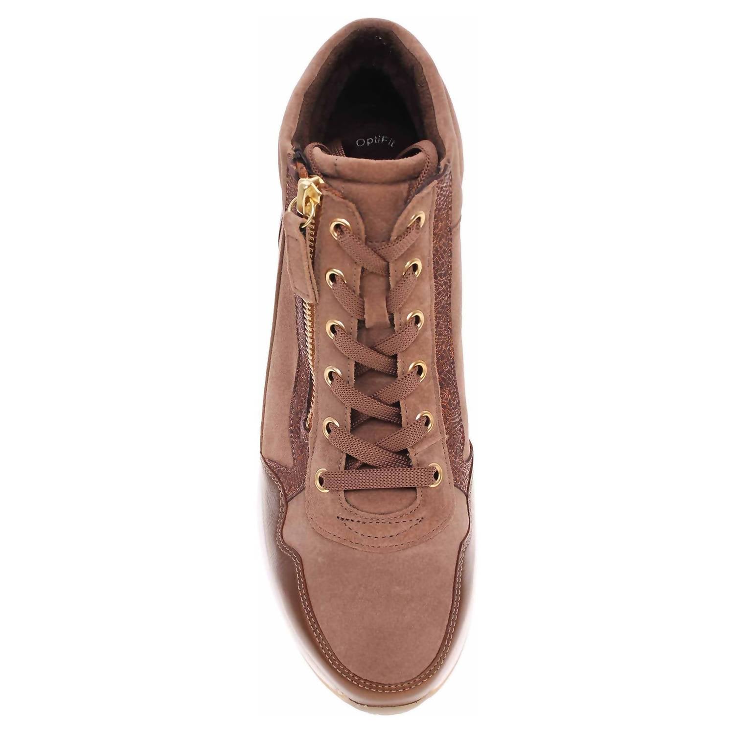 GABOR Women's High-top Sneaker in farro k wecheselfu - women's sneaker - view 5