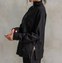 Care Tucker - Bella Interlock Mock Neck Top
