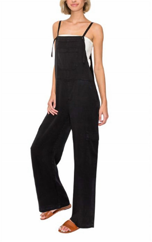 Risen - Around Town Wide Leg Cargo Overalls