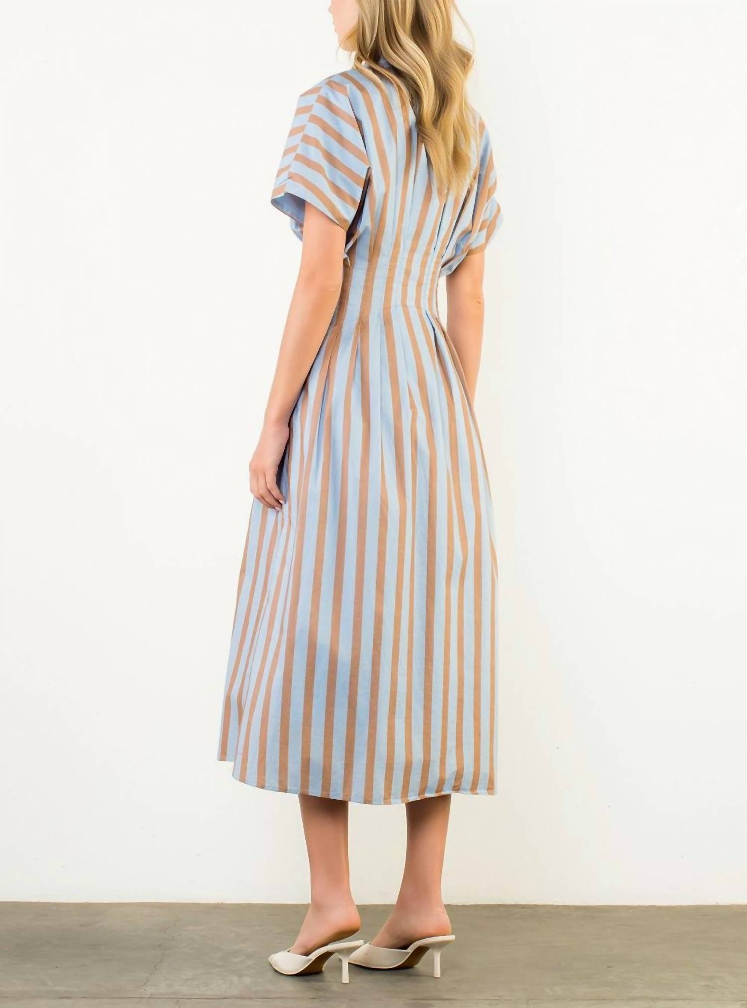 Thml - Casey Striped Maxi Dress