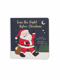 Books To Bed - Girl's Twas The Night Before Christmas Infant Coverall & Book Kit