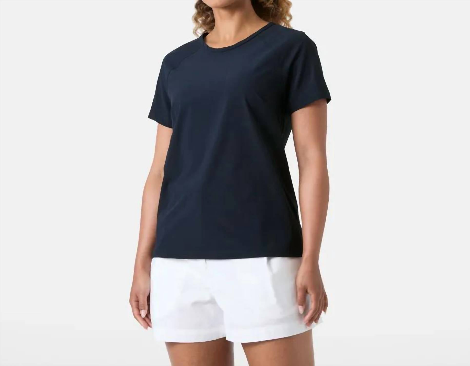 Helly Hansen Thalia Performance Top in navy - women's t-shirt