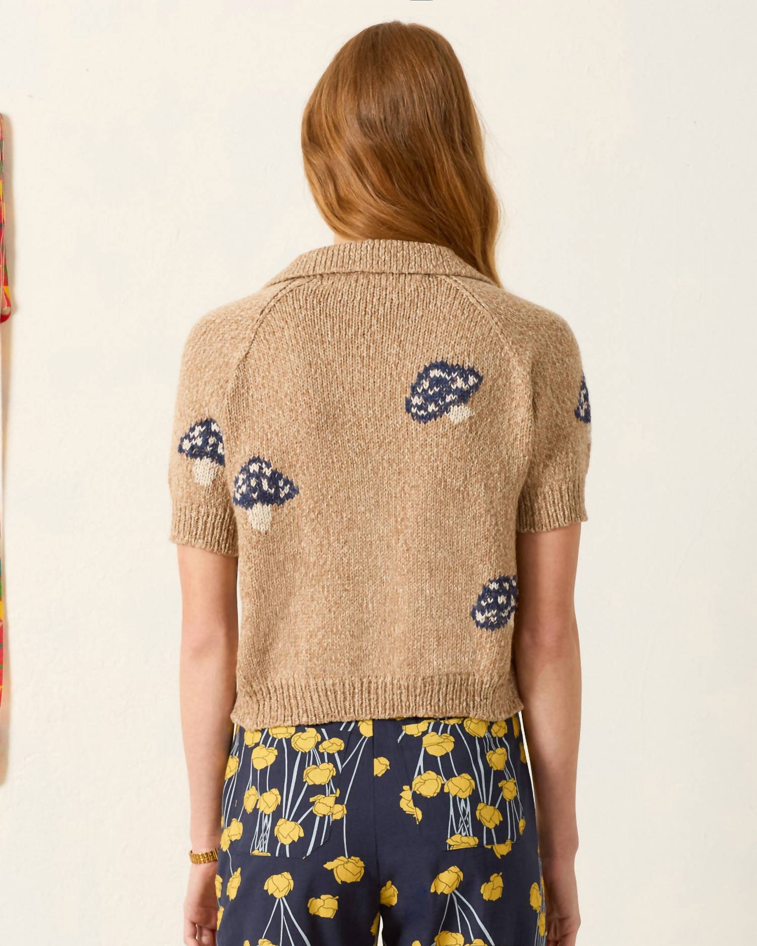 Alix Of Bohemia - Lessi Mushroom Knit Top