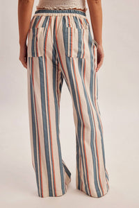 Hem & Thread - Aisa Stripe Pull On Pants