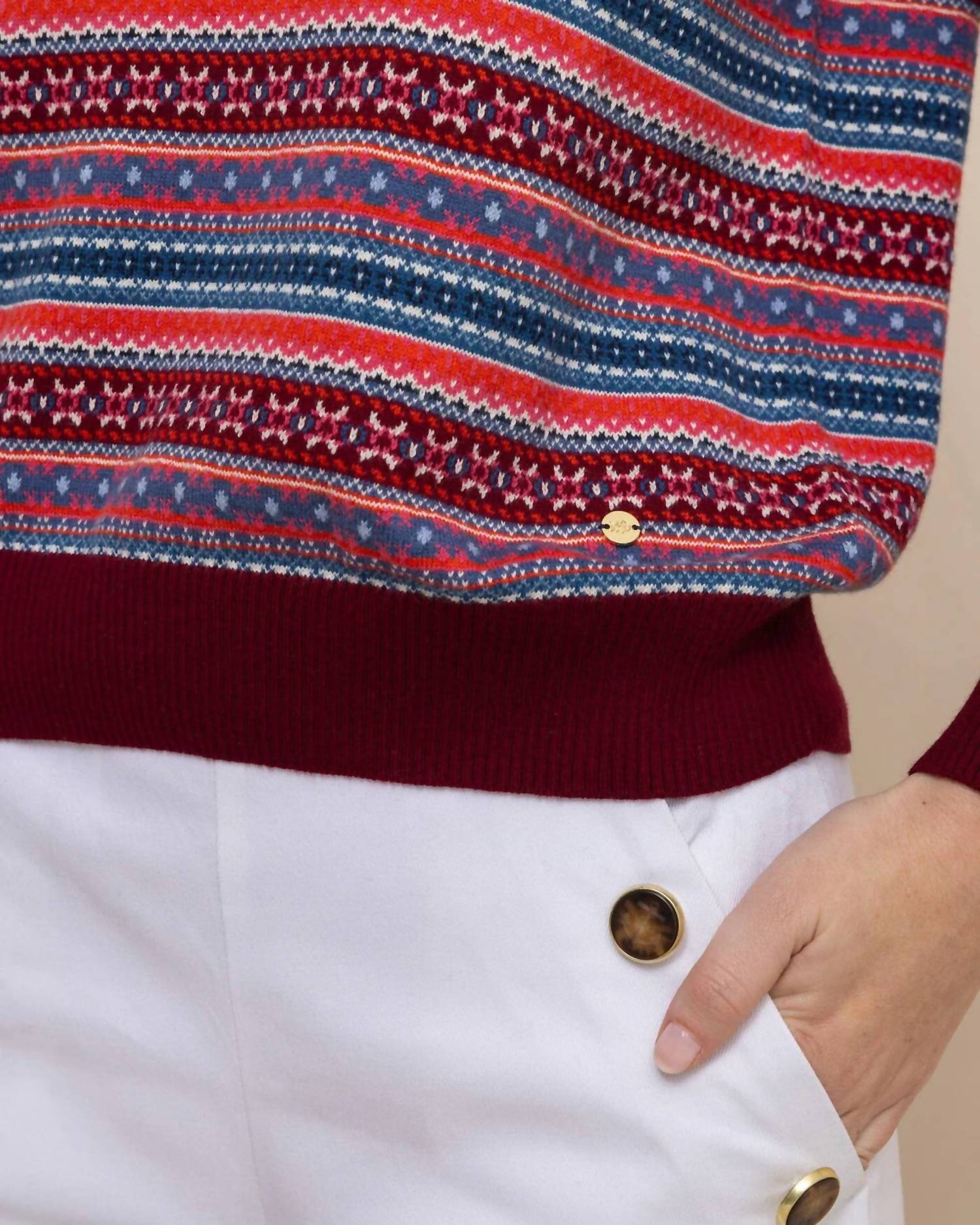 Southern Tide - Nelle Fairisle Sweater