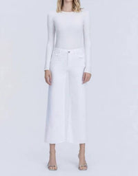 Vervet By Flying Monkey - High Rise Crop Wide Leg Jeans