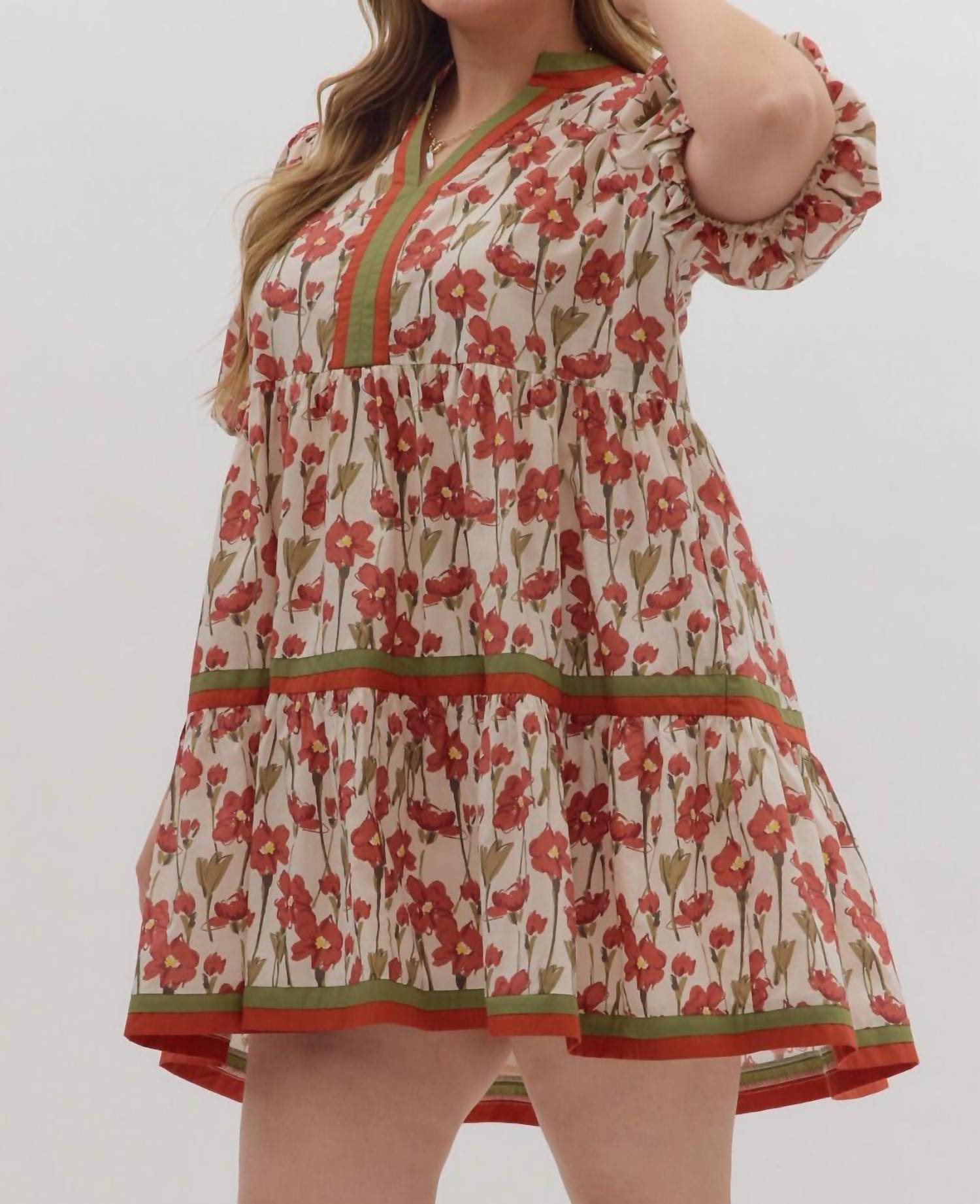 Entro - Harlow Mini Dress - Plus