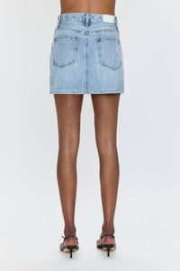 Pistola - Skye Studded Denim Mini Skirt