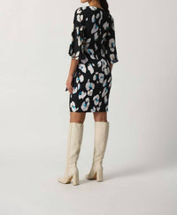 Joseph Ribkoff - Animal Print 3/4 Sleeve Sheath Dress