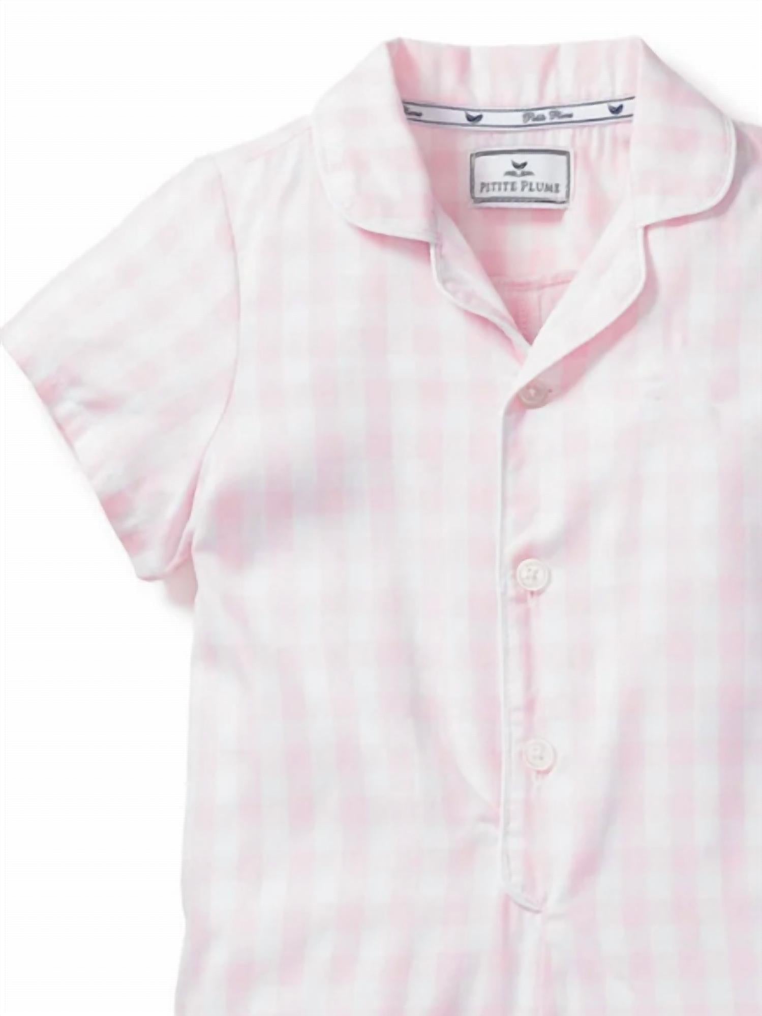 Petite Plume - Kids Twill Summer Romper