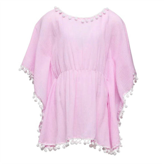 Snapper Rock - Girl's Pom Pom Cover Up