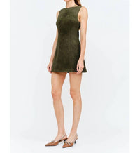 Sofie the Label Louisa Dress in olive - women's dress - alternate view