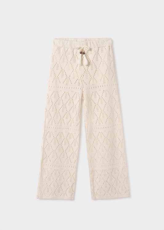 Mayoral - Girl's Openwork Pants