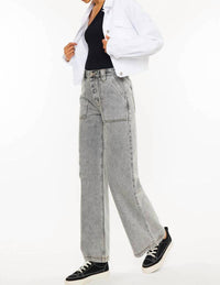 Kancan - Ultra High Rise Wide Leg Jean