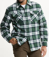 Jachs New York - Sherpa Lined Flannel Shirt Jacket