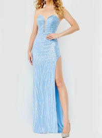 Jovani - Strapless Gown
