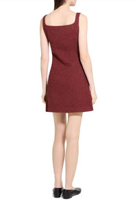 Theory - SQUARE NECK YOKE DRESS