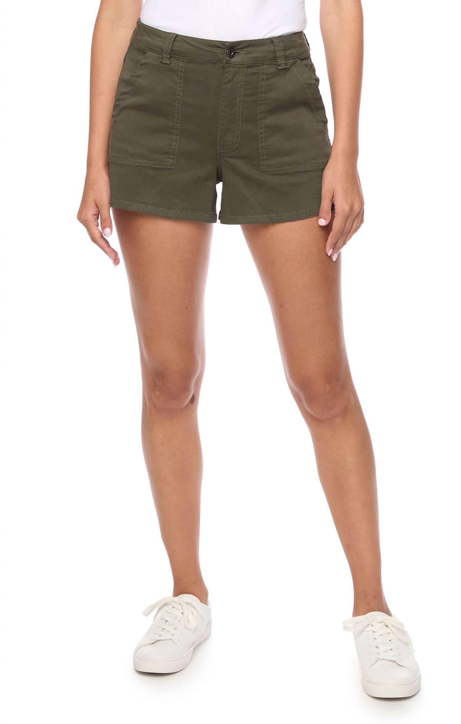 Flags & Anthem Pixley Short in green - women's shorts