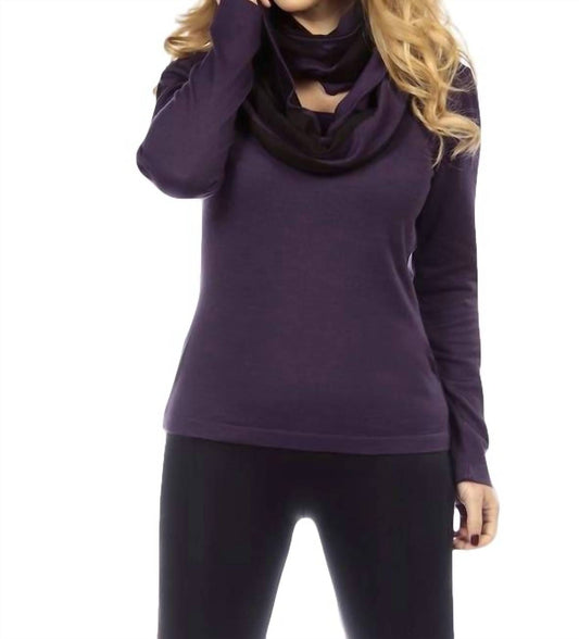 Long Sleeve Scoop Neck Top