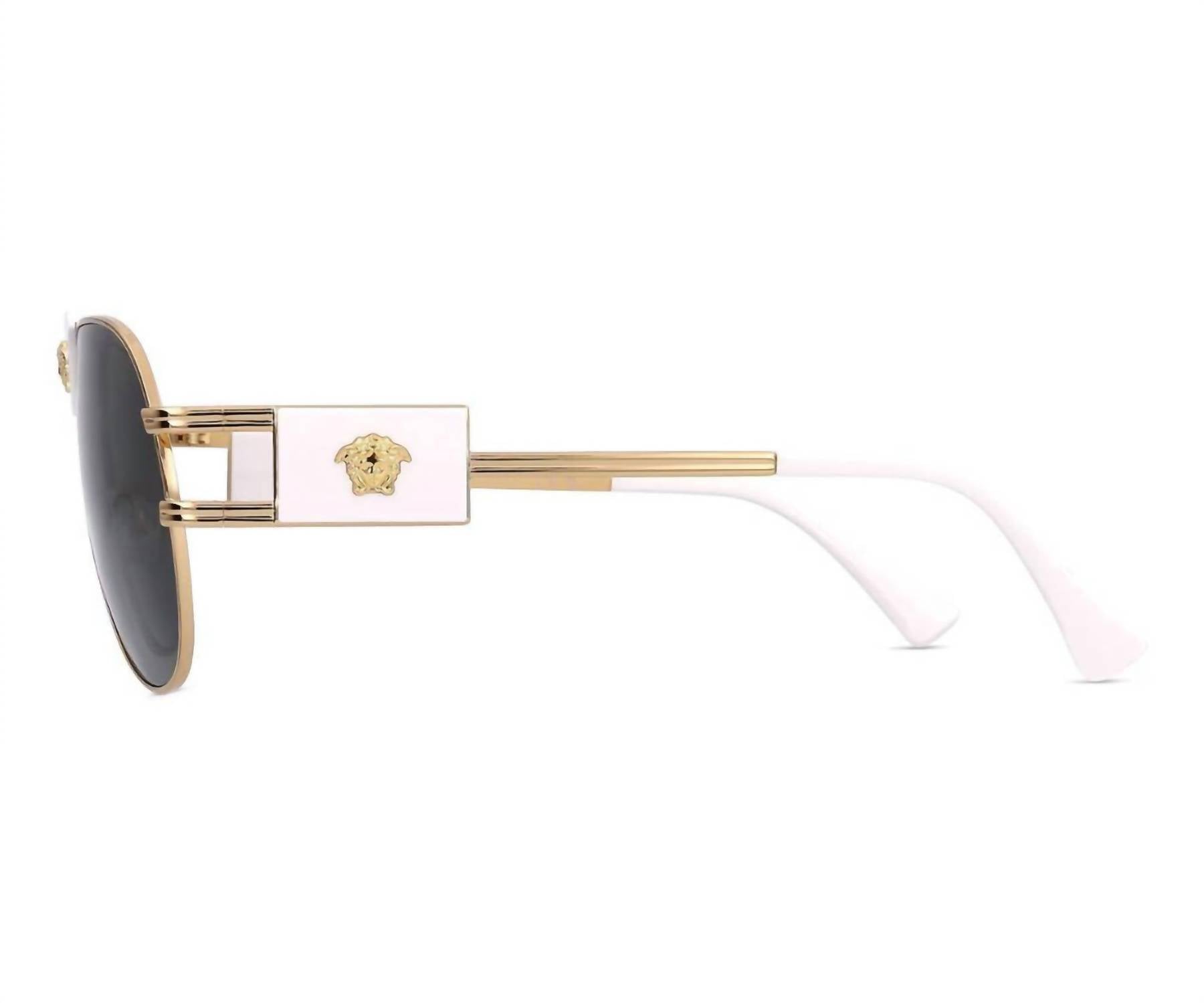 Versace - Aviator Non Polarized Sunglasses - 2252 1471 - 87