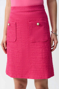 Joseph Ribkoff - Bouclé A-line Mini Skirt