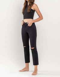 Flying Monkey - Jeanette High-rise Slim Straight Jean