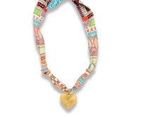Sahira Jewelry Design - Women's Silk Charm Necklace