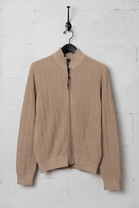 Billy Reid - Men's Heirloom Rib Two Way Zip Cardigan Top