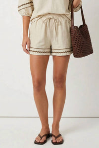 Naked Zebra - Lulu Linen Shorts