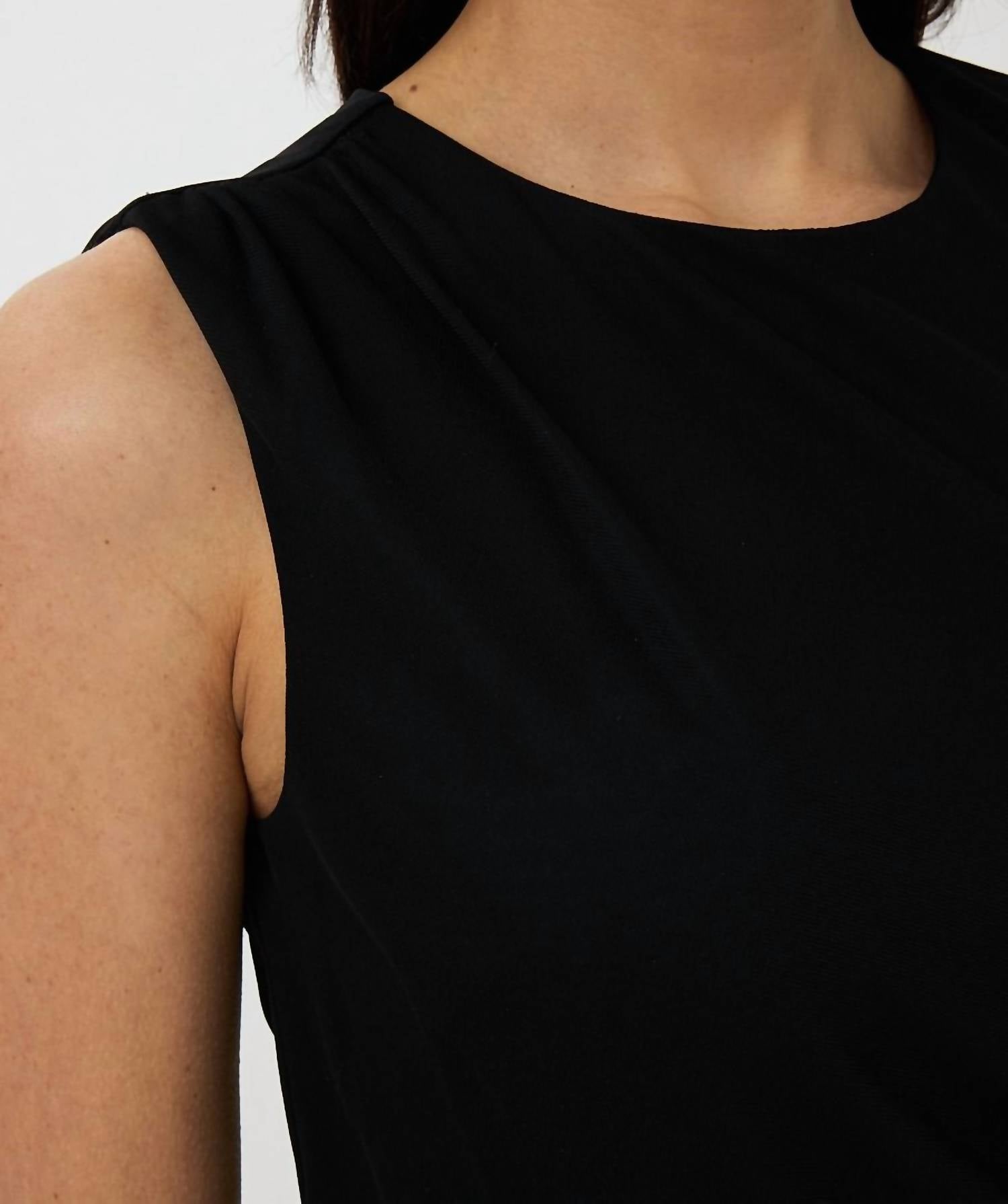 Esqualo - Sleeveless Gathered Maxi