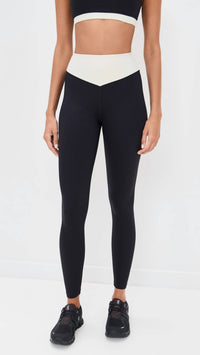Year Of Ours - Ribbed Two Tone Dip Leggings