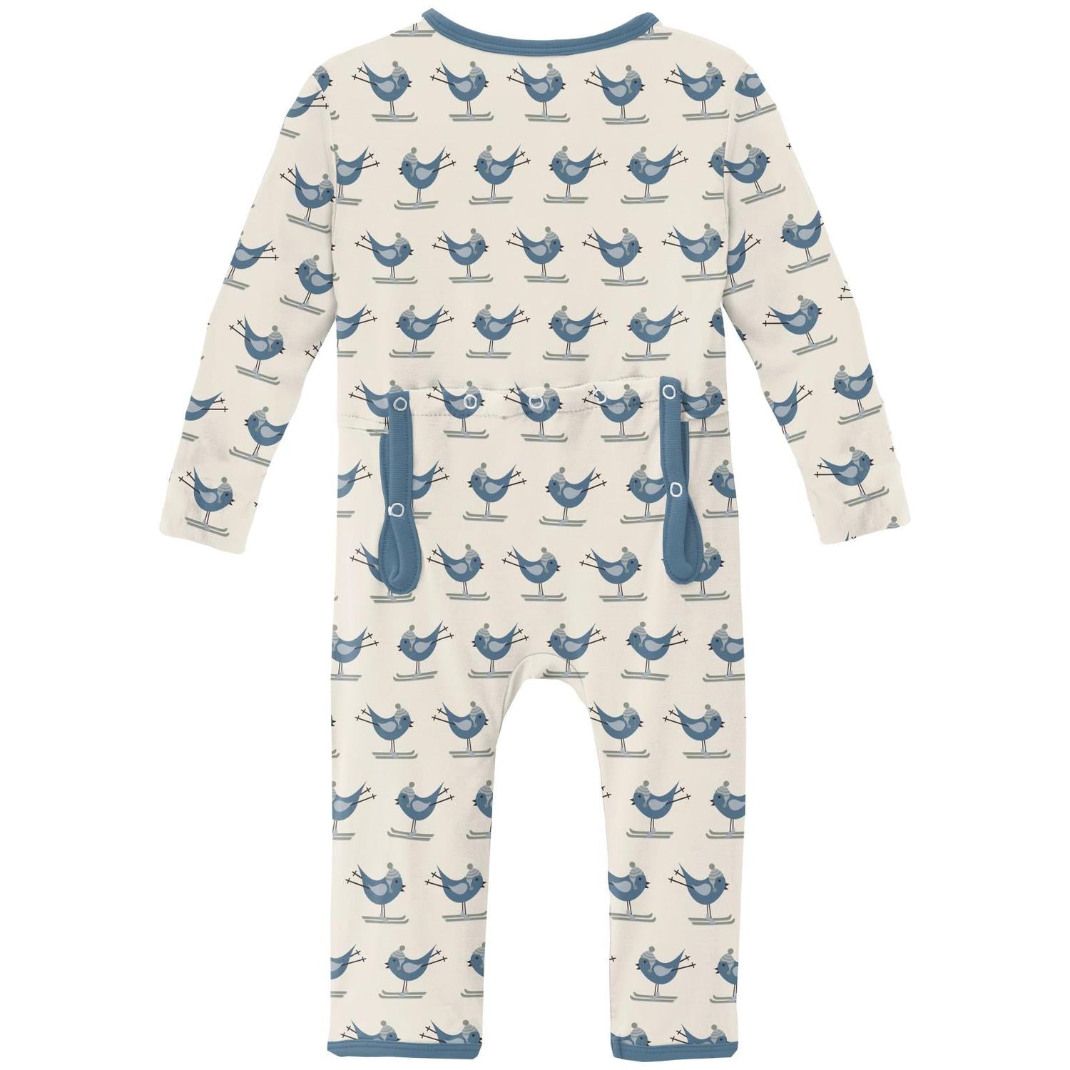 Kickee - Kids' Print Coverall with Snaps
