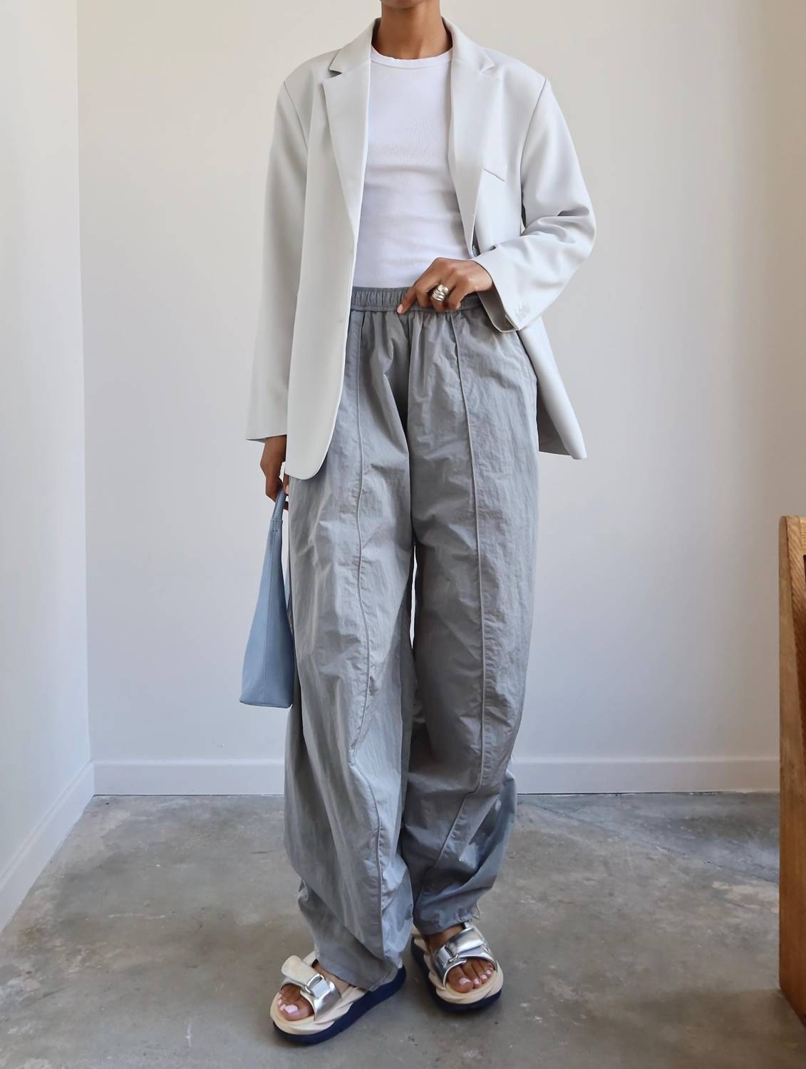 Collective - Wide Leg Track Pants