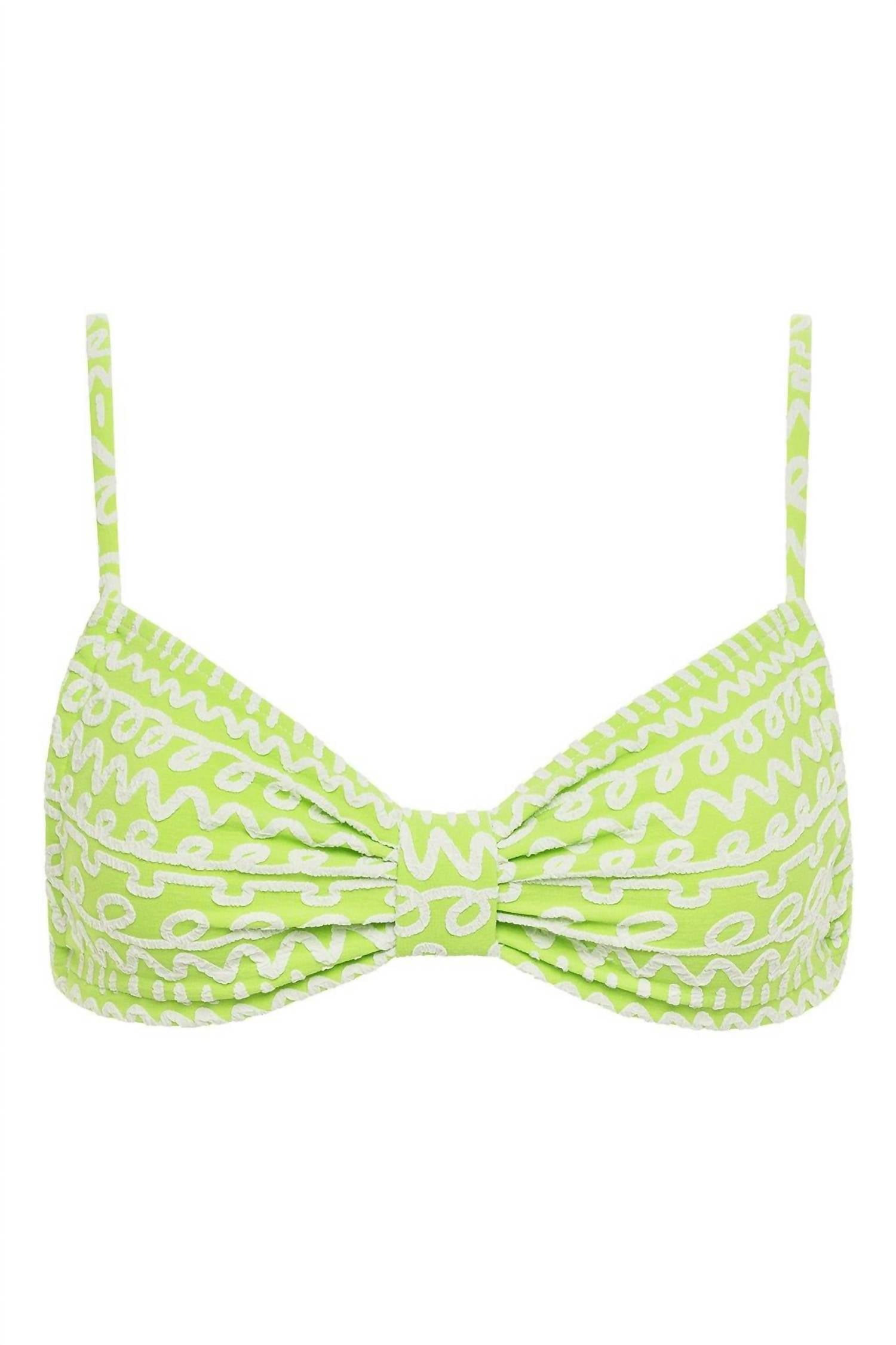 Montce - Devin Tie-back Bikini Top