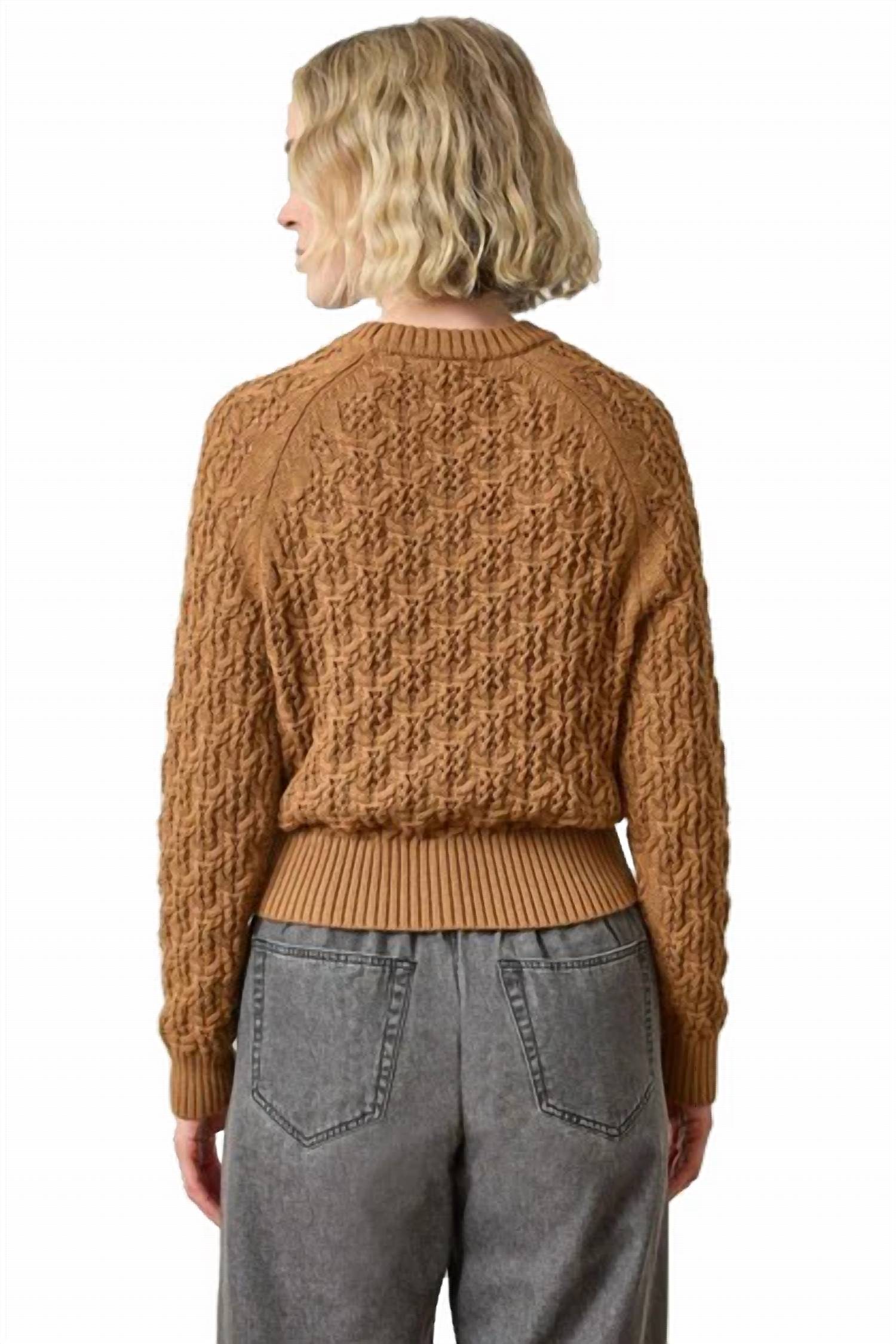 Lilla P - Easy Raglan Sleeve Sweater