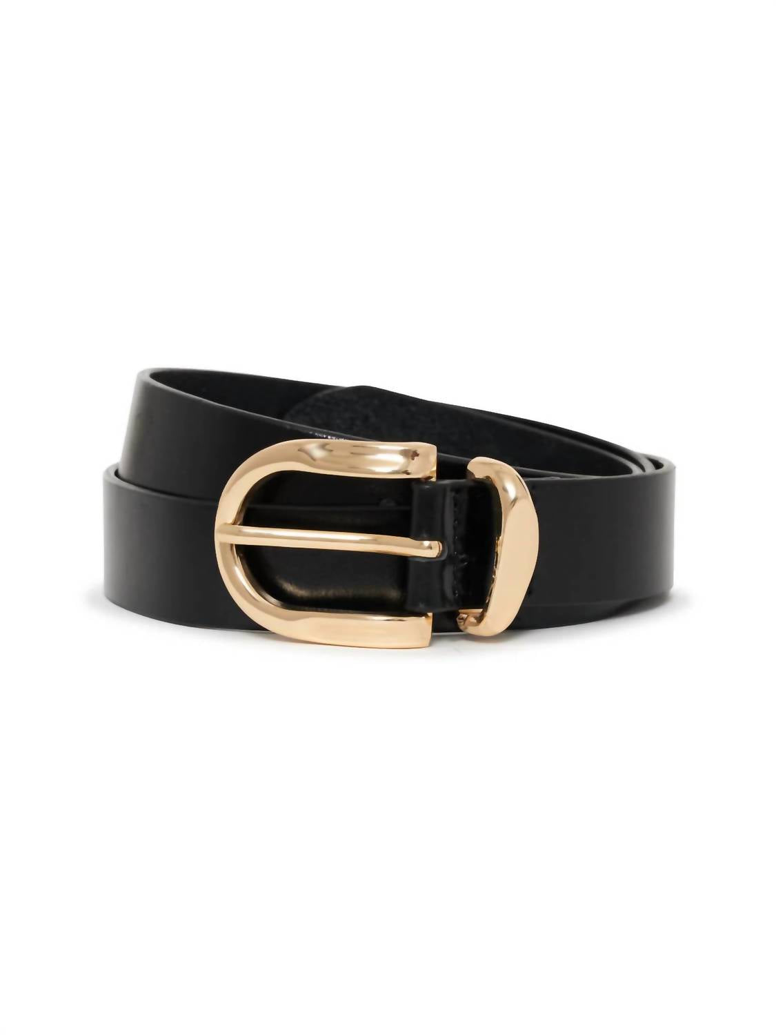 Sanctuary Women's All Day Belt in black - women's accessory