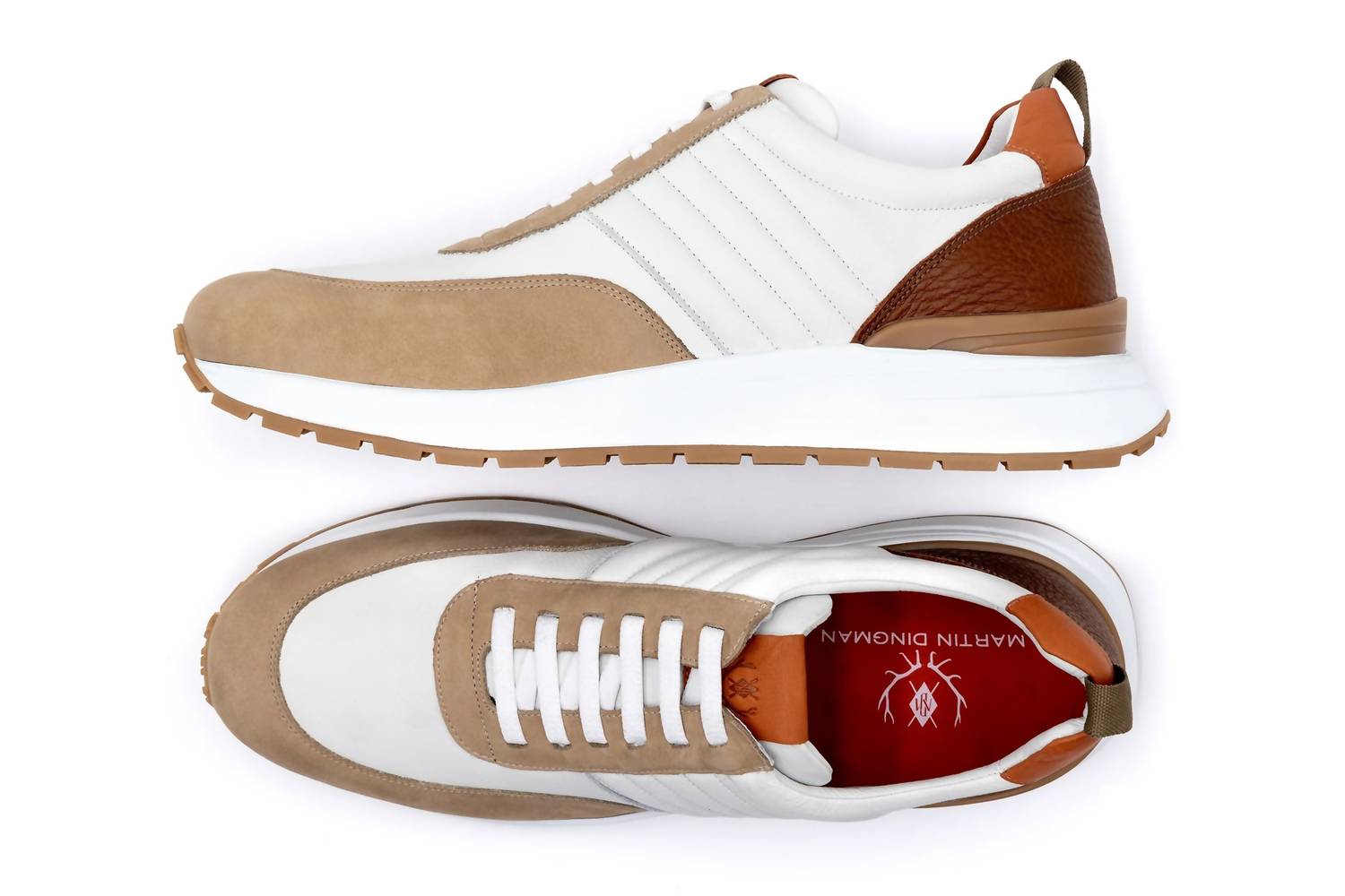Martin Dingman - Men's Dawson Glove Leather Sneakers