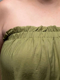 Naked Zebra - Crinkled Breeze Bubble Top