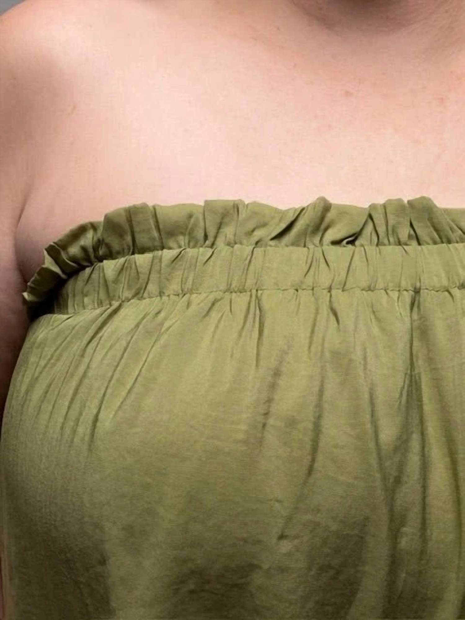 Naked Zebra - Crinkled Breeze Bubble Top
