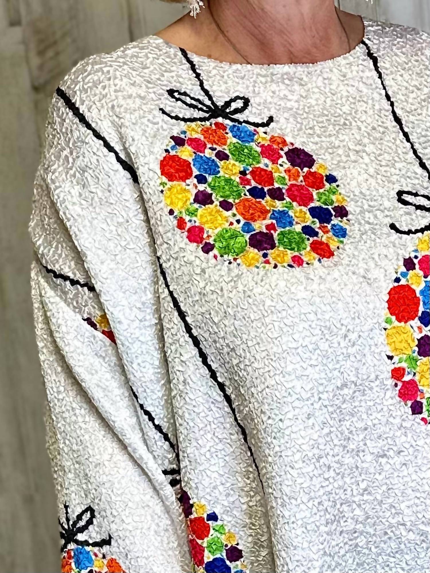 Berek - Colorful Christmas Ball Top