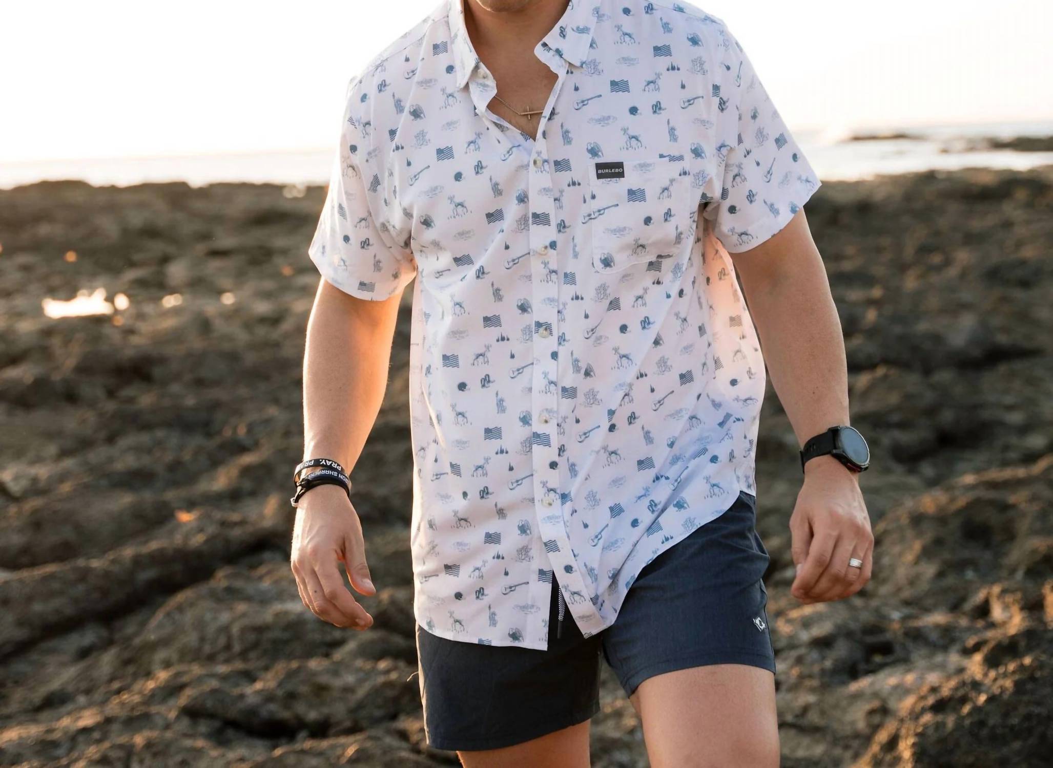 Burlebo - Performance Button Up Shirt